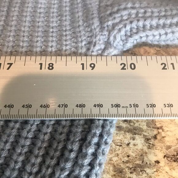 Elodie Blue Sweater Size XS Acrylic - Picture 9 of 9